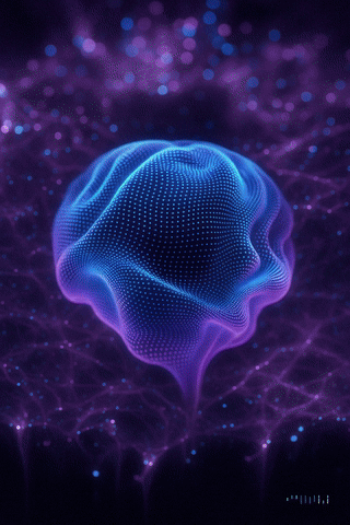 Animated brain video